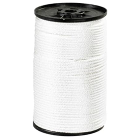 Swivel 0.12 in. 320 lbs White Solid Braided Nylon Rope SW2536903